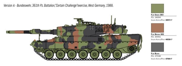 1/35 Leopard 2 A4 - WAR THUNDER
