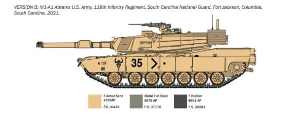 1/35 M1A1 Abrams - WAR THUNDER