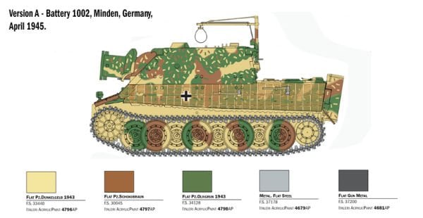 1/35 38 cm RW 61 auf STURMMORSER TIGER