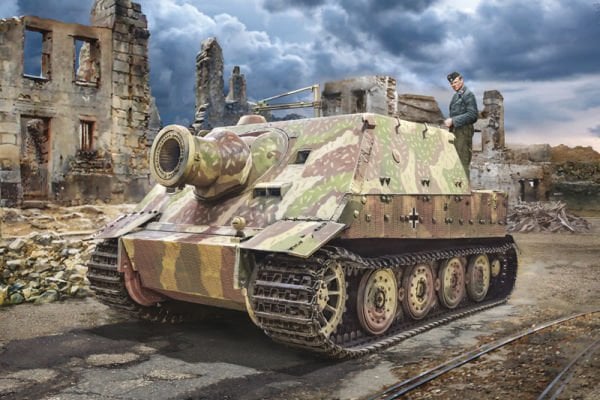1/35 38 cm RW 61 auf STURMMORSER TIGER