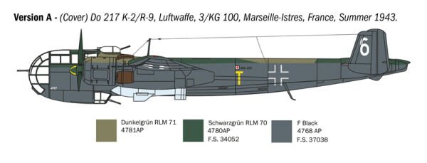 1/72 DO 217 K-1/K-2 with FRITZ X