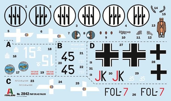 1/48 FIAT CR.42 Falco Assault/Night Fighter