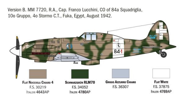 1/72 MC.202 Folgore Aces