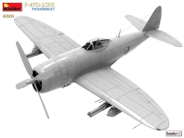 1/48 P-47 D-25RE THUNDERBOLT (BASIC KIT)
