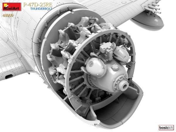 1/48 P-47 D-25RE THUNDERBOLT (BASIC KIT)