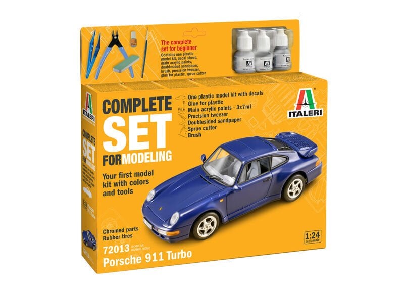 1/24 Porsche 911 - Complete Set For Modeling - Starter kit