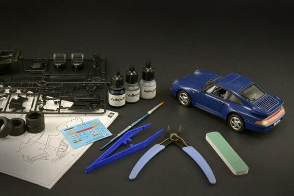 1/24 Porsche 911 - Complete Set For Modeling - Starter kit