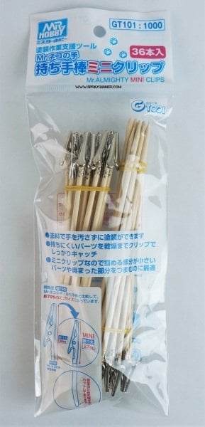 MR.HOBBY ALMIGHTY CLIP MINI CLIP STICK (36 PCS.)