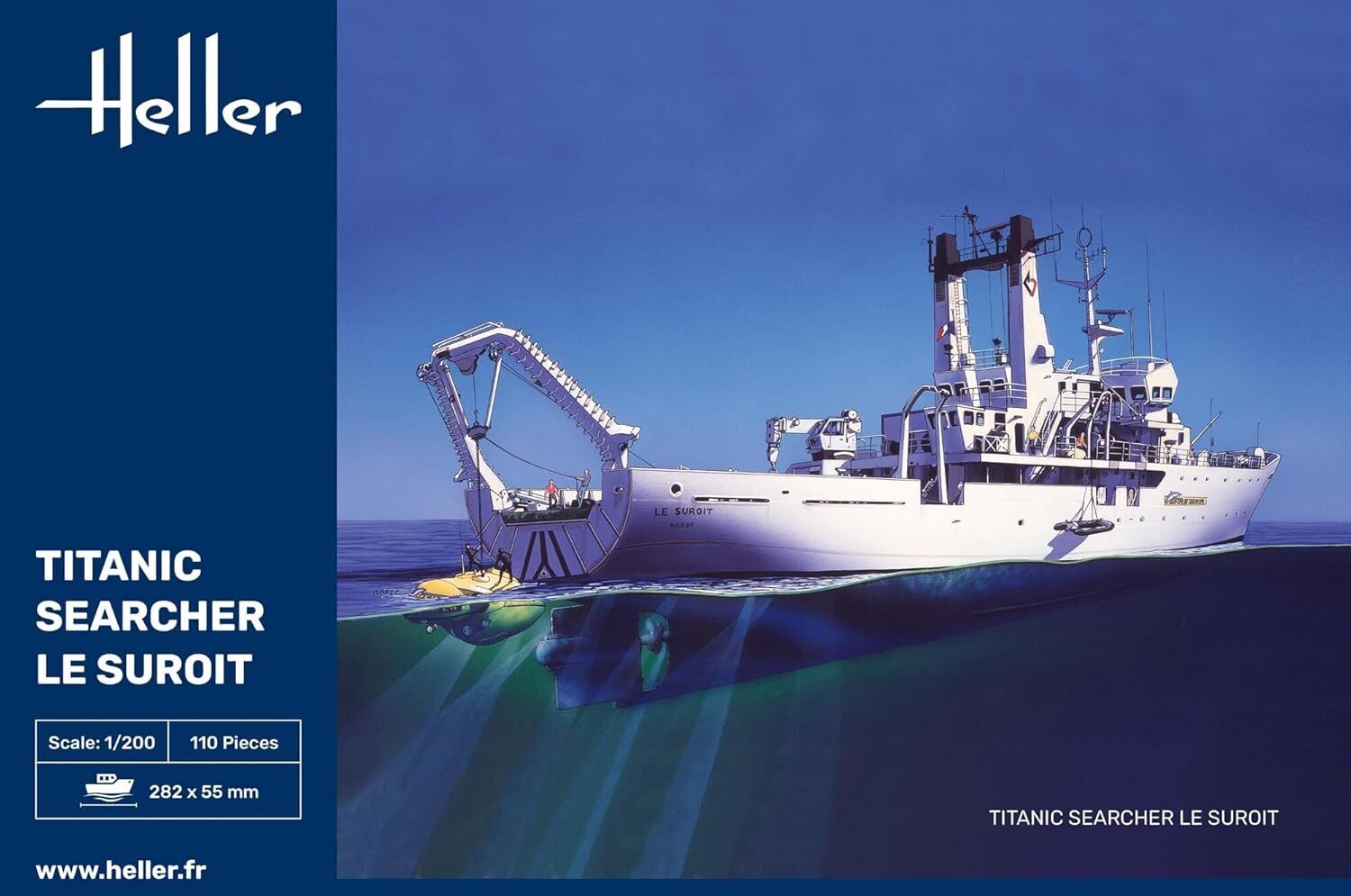 1/200 TITANIC SEARCHER  LE SUROIT