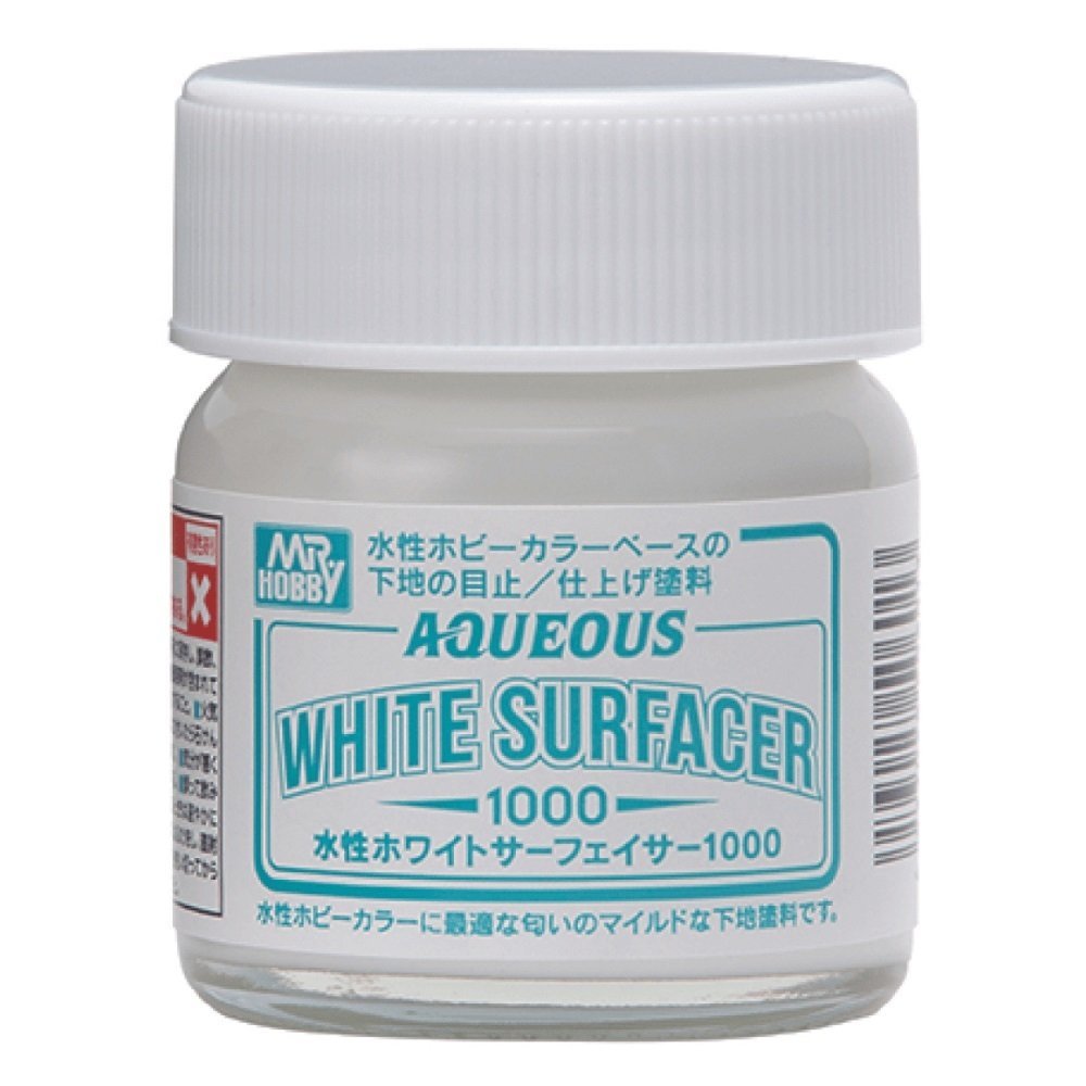 MR HOBBY AQUEOUS WHITE SURFACER 40 ML.1000