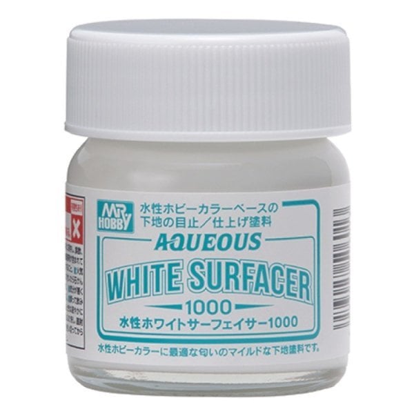 MR HOBBY AQUEOUS WHITE SURFACER 40 ML.1000