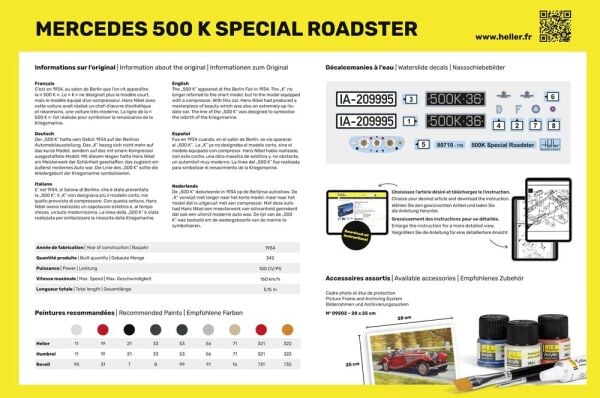 1/24 Mercedes 500 K Special Roadster