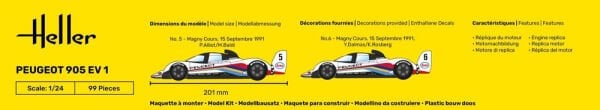 1/24 PEUGEOT 905 EV 1