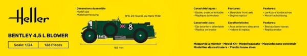 1/24 BENTLEY 4.5  L BLOWER