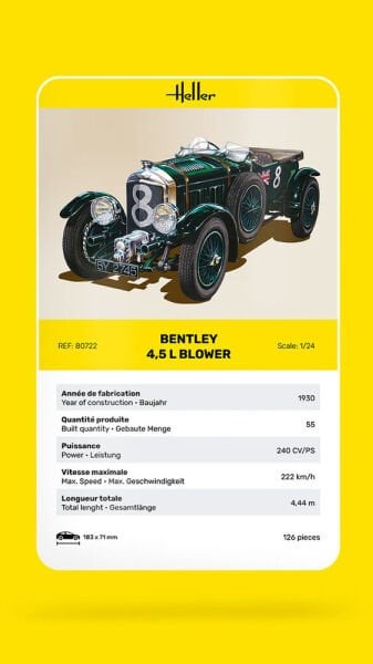 1/24 BENTLEY 4.5  L BLOWER