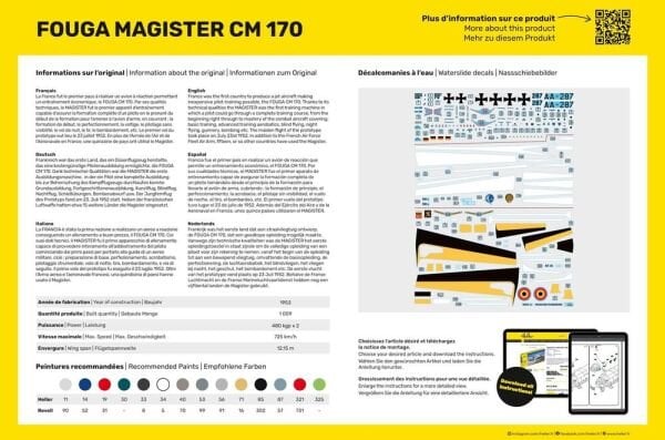 1/48  Fouga Magister CM 170