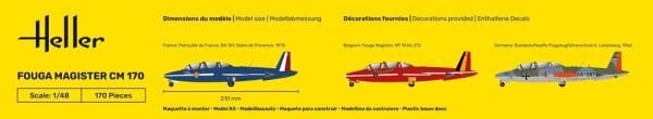 1/48  Fouga Magister CM 170