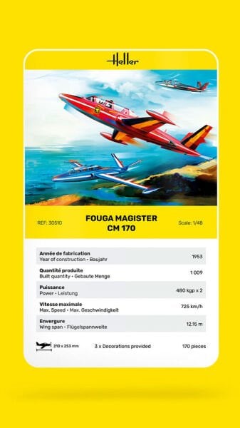 1/48  Fouga Magister CM 170