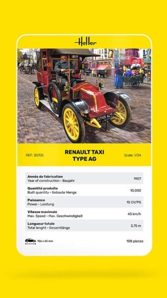 1/24 Renault Taxi Type AG