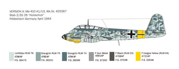 1/72 Me 410 A-1 Hornise