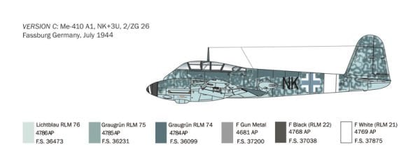1/72 Me 410 A-1 Hornise