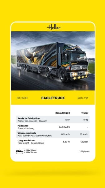 1/24 EAGLE TRUCK