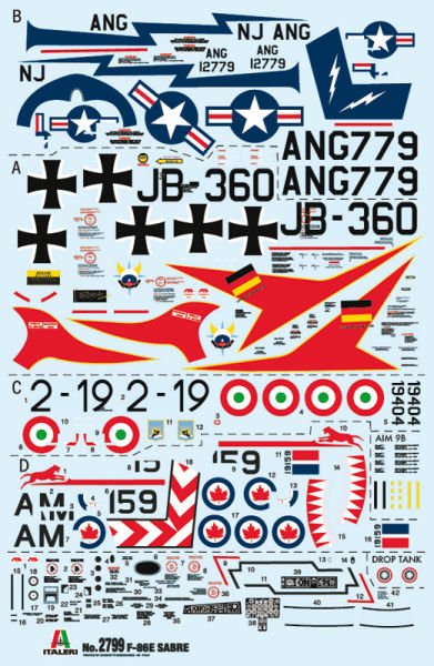 1/48 F-86E Sabre