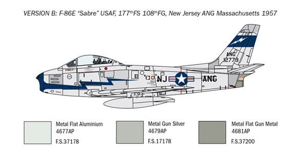 1/48 F-86E Sabre