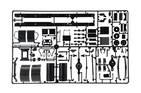 1/24  Volvo F12 Intercooler Low Roof with accessories