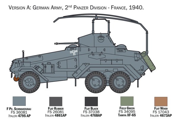 1/35  Sd. Kfz. 232 6 Rad.