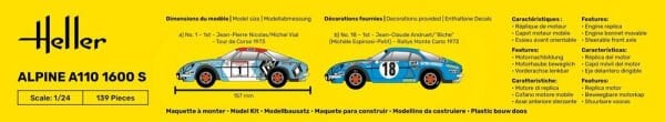 1/24 ALPINA A110 1300 S