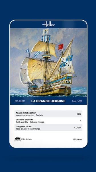 1/150 La Grande Hermine