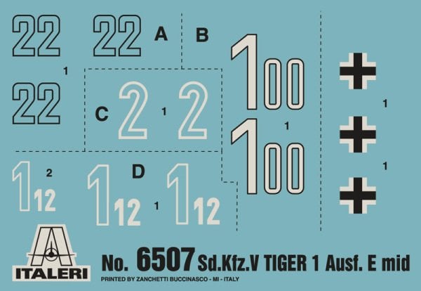 1/35  Pz.Kpfw.VI Tiger I Ausf.E mid production