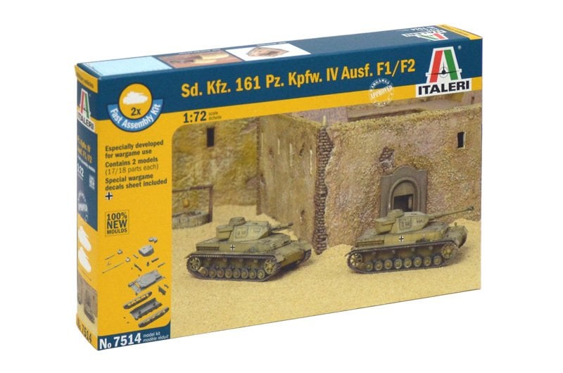 SD. KFZ. 161 PZ. KPFW. IV AUSF.F1/F2