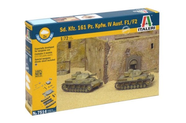 SD. KFZ. 161 PZ. KPFW. IV AUSF.F1/F2