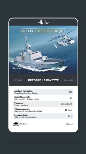 1/400 Frégate La Fayette
