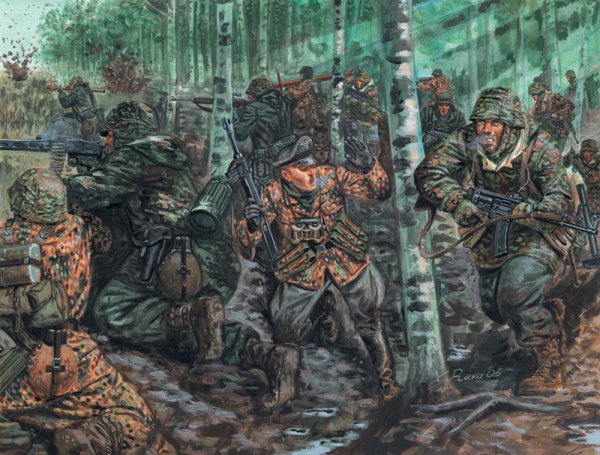 1/72  German elite troops