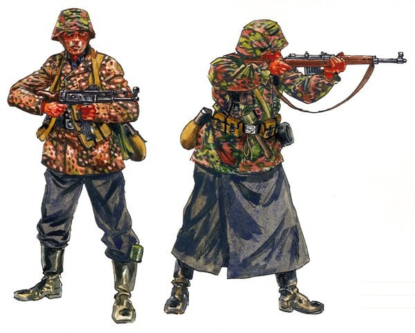 1/72  German elite troops