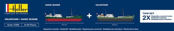 1/200 VOLONTAİRE + MARİE JEANNE (2Lİ SET)