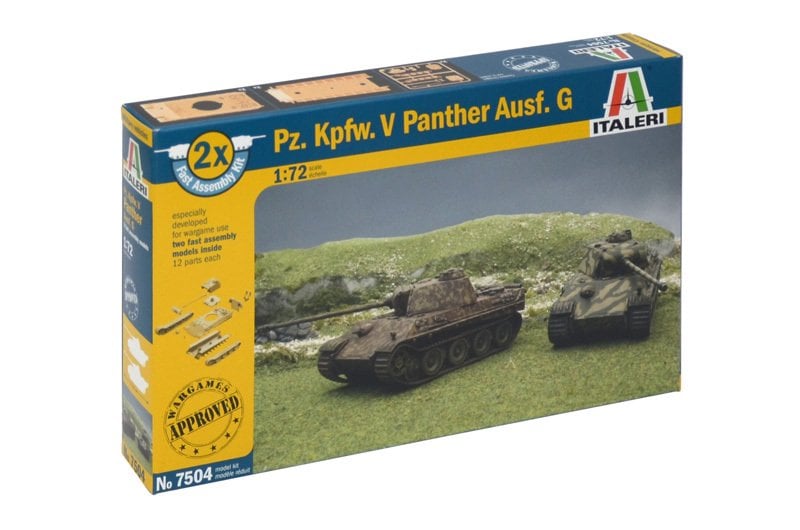 PZ. KPFW. V PANTHER AUSF.G - FAST ASSEMBLY