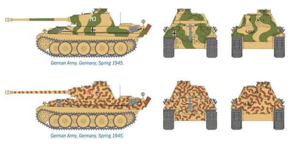 PZ. KPFW. V PANTHER AUSF.G - FAST ASSEMBLY