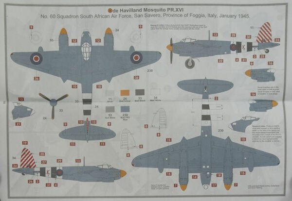 1/72 De Havilland Mosquito PR.XVI