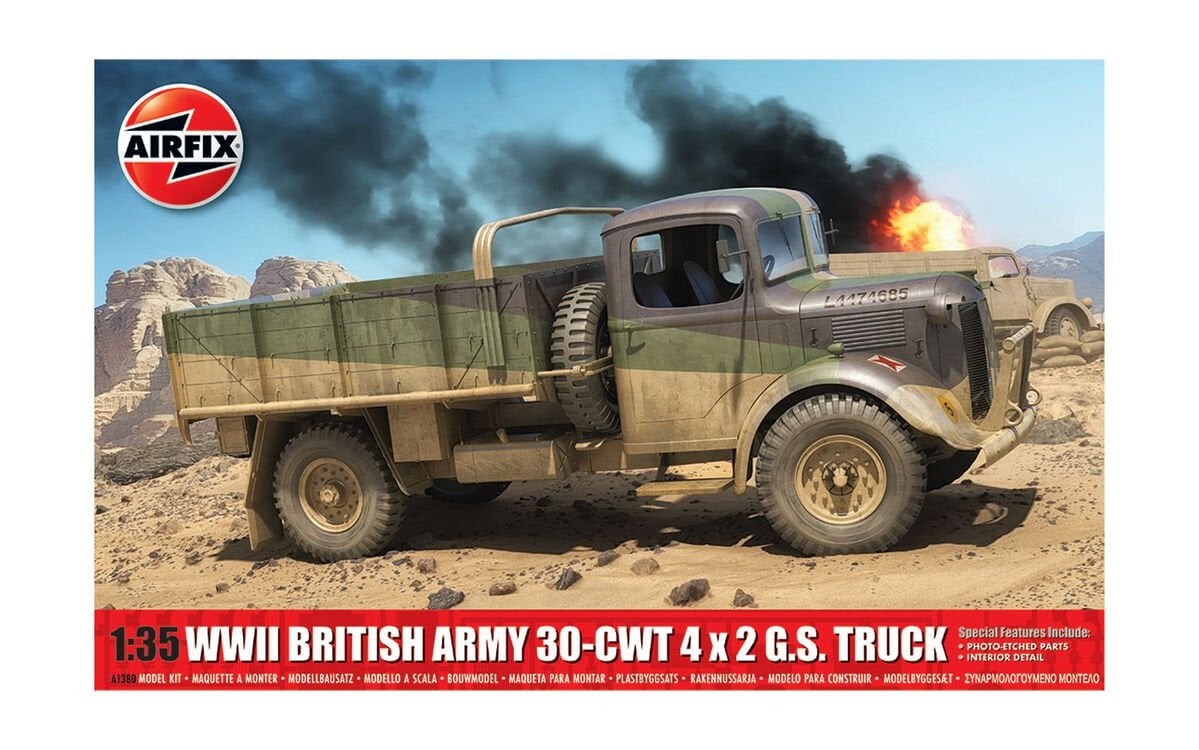 1/35 WWII British Army 30-CWT 4x2 GS Truck (YENİ KALIP)