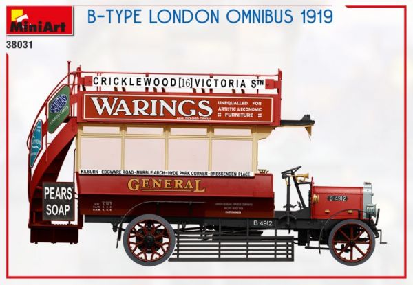 1/35 B-TYPE LONDON OMNIBUS 1919