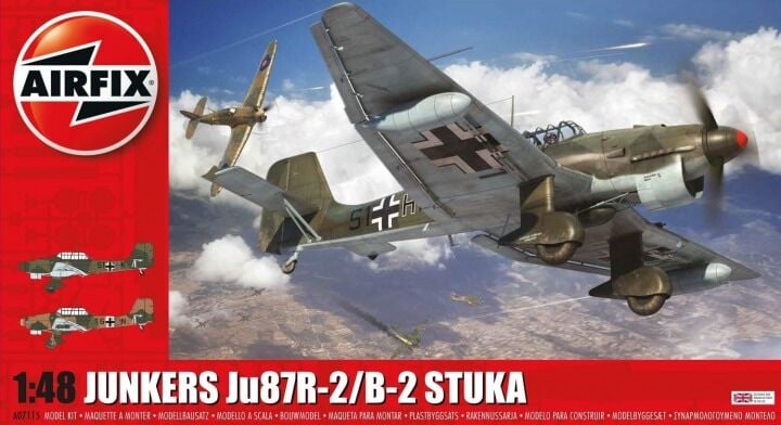 1/48 Junkers Ju87R-2/B-2 Stuka (YENİ KALIP)