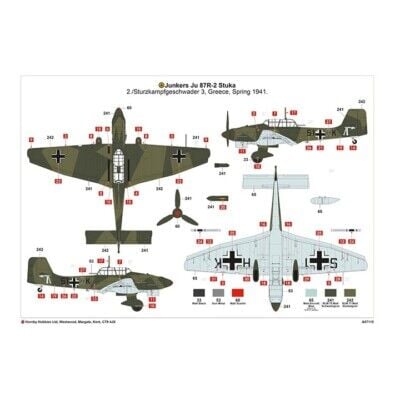 1/48 Junkers Ju87R-2/B-2 Stuka (YENİ KALIP)