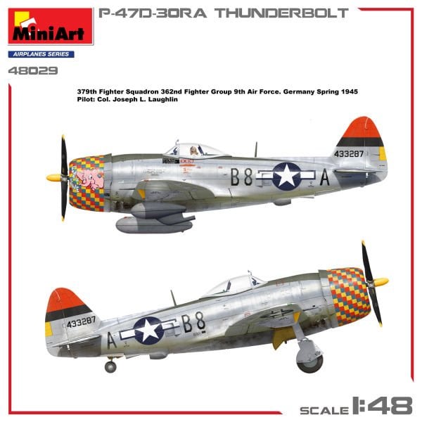 1/48 P-47D-30RA THUNDERBOLT  (ADVANCED KIT)