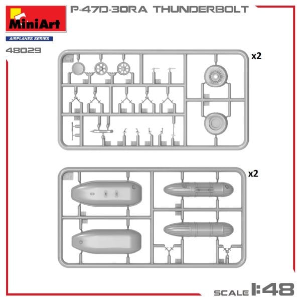 1/48 P-47D-30RA THUNDERBOLT  (ADVANCED KIT)