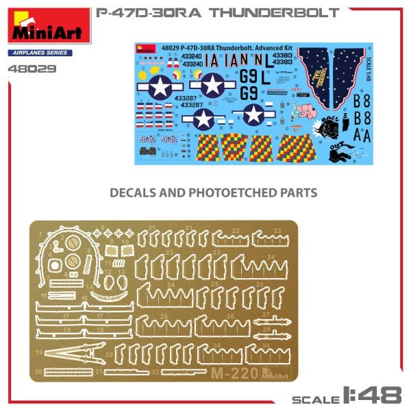 1/48 P-47D-30RA THUNDERBOLT  (ADVANCED KIT)