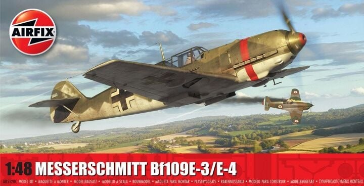 1/48 Messerschmitt Bf109E-3/E-4 (YENİ KALIP)